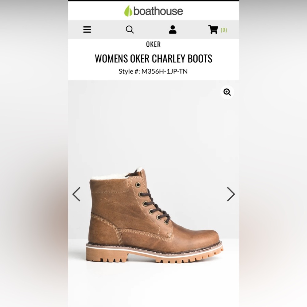 Womens leather boots